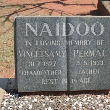 NAIDOO Vingetsamy -1927 :: NAIDOO Permal -1933