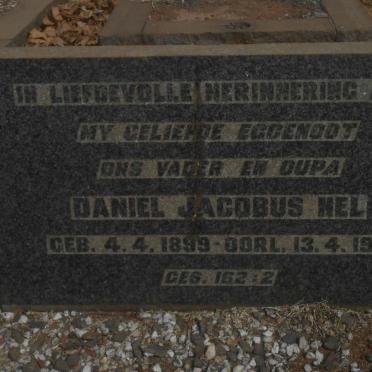 NEL Daniel Jacobus 1899-1961