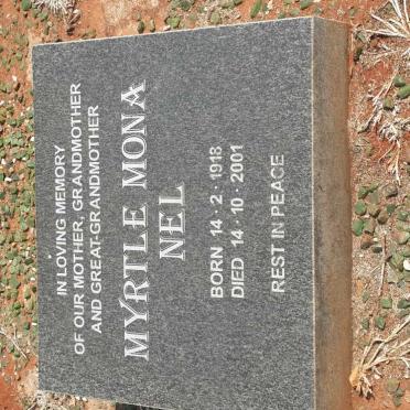 NEL Myrtle Mona 1918-2001