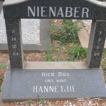NIENABER Hannetjie 1964-1968