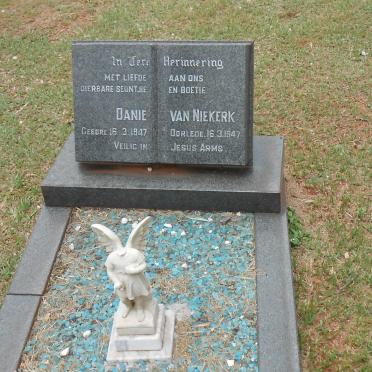 NIEKERK Danie, van 1947-1947