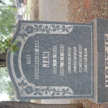 NORTJE Jan 1932-1955