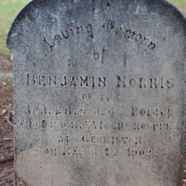 NORRIS Benjamin -1902