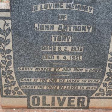 OLIVER John Anthony 1939-1951