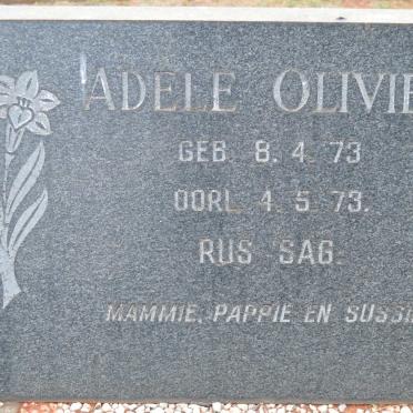 OLIVIER Adele 1973-1973