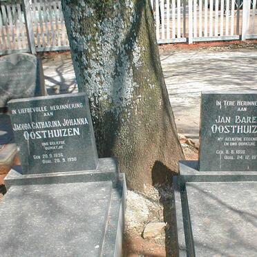 OOSTHUIZEN Jan Barend 1896-1974 &amp; Jacoba Catharina Johanna 1896-1990