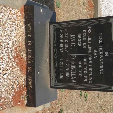 OPPERMAN Jan C. 1957-1957 :: OPPERMAN Petronella A.1961-1961