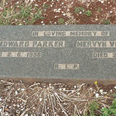 PARKER Joseph Edward -1958 :: PARKER Mervyn Vincent -1945