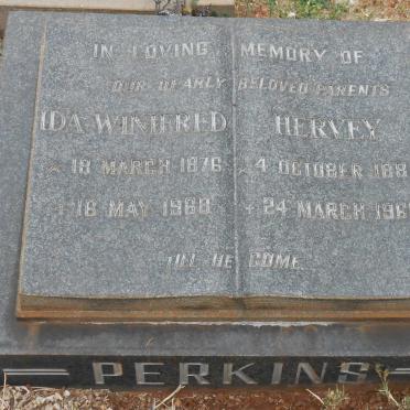 PERKINS Hervey 1881-1966 &amp; Ida Winifred 1876-1968