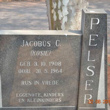 PELSER Jacobus C. 1908-1964