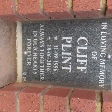 PLINT Cliff 1956-2016