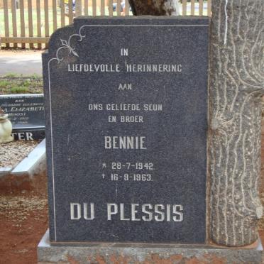 PLESSIS Bennie, du 1942-1963