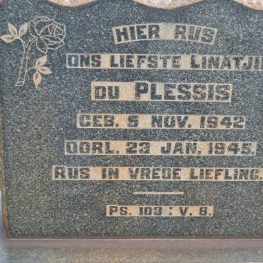PLESSIS Linatjie, du 1942-1945