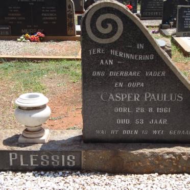 PLESSIS Casper Paulus, du -1961 & Elsie Sophia -1966 :: DU PLESSIS Lavern Noleen nee STEFFAN 1938-1978