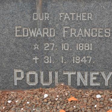 POULTNEY Edward Frances 1881-1947