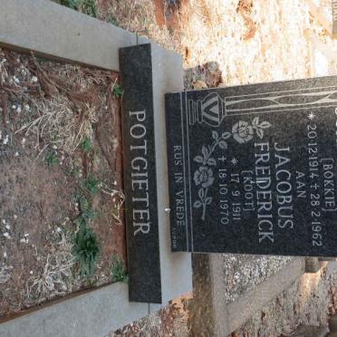 POTGIETER Jacobus Frederick 1911-1970 :: POTGIETER Johan Hendrik 1914-1962
