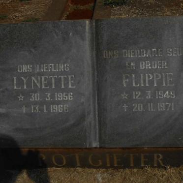 POTGIETER Flippie 1949-1971 :: POTGIETER Lynette 1956-1966