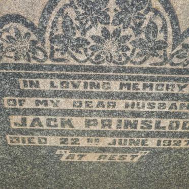 PRINSLOO Jack -1927