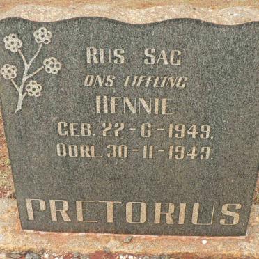 PRETORIUS Hennie 1949-1949