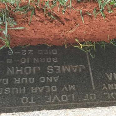 PREECE James John 1877-1957 &amp; Alida Susanna 1874-1960