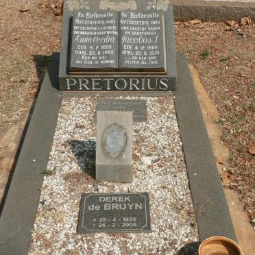 PRETORIUS Jacobus L. 1886-1970 & Anna Cecilia 1895-1965 :: PRETORIUS Annatjie 1925-1992