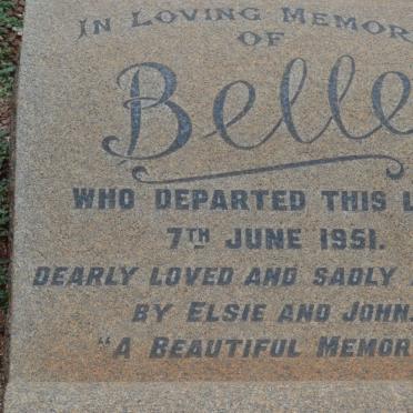 RATCLIFFE Belle -1951