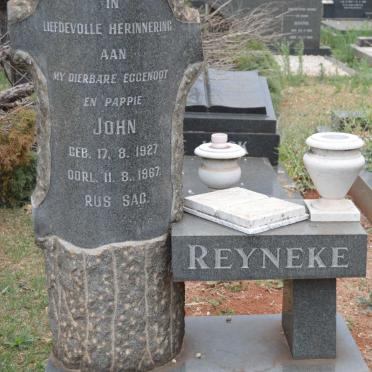 REYNEKE John 1927-1967