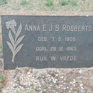 ROBBERTS Anna E.J.S. 1905-1965