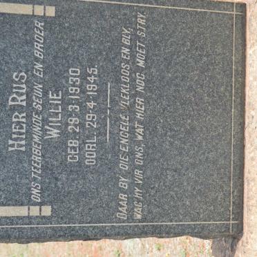 ROETS Willie 1930-1945