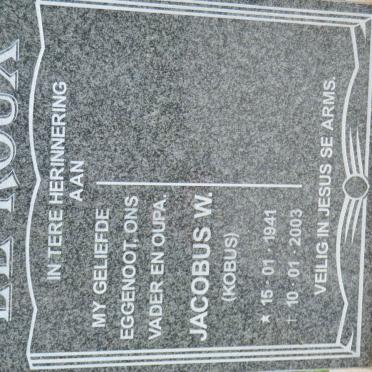 ROUX Jacobus W., le 1941-2003