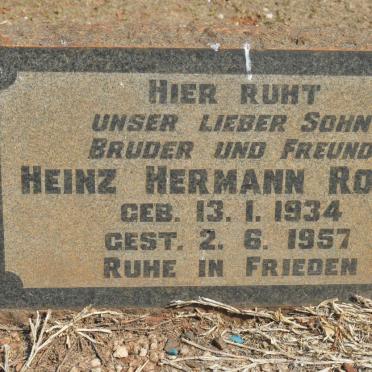 ROHDE Heinz Hermann 1934-1957