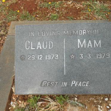 RUDOLPH Claud -1973 &amp; ? -1979