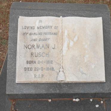 RUSCH Norman J 1912-1948
