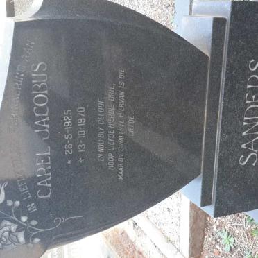 SANDERS Carel  Jacobus 1925-1970