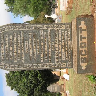 SCOTT G. -1932 :: SCOTT John -1954 &amp; Helen Catherine MACKAY -1916 :: SCOTT Lewis -1910