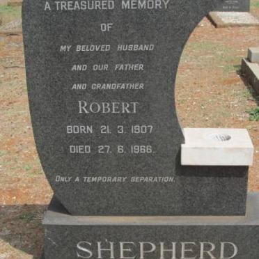 SHEPHERD Robert 1907-1966