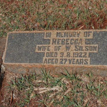 SILSON Rebecca -1922