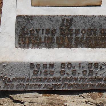 SLEMENT Roselin May 1908-1908