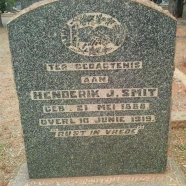SMIT Henderik J. 1888-1919