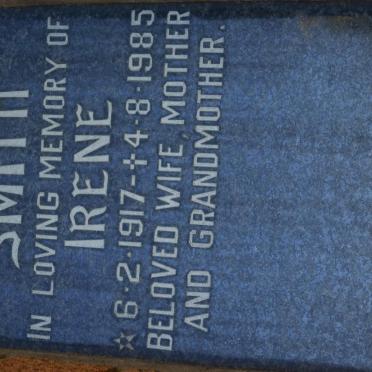 SMITH Irene 1917-1985