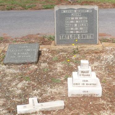 SMITH John, TAYLOR -1947 &amp; Maud Helen -1960 :: TAYLOR-SMITH Maud -1918 :: TAYLOR-SMITH Eric -1914
