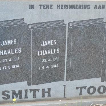 SMITH James Charles 1912-1974 :: SMITH James Charles 1931-1948 :: TOOLE