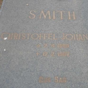 SMITH Christoffel Johannes 1929-1967