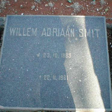 SMIT Willem Adriaan 1893-1961