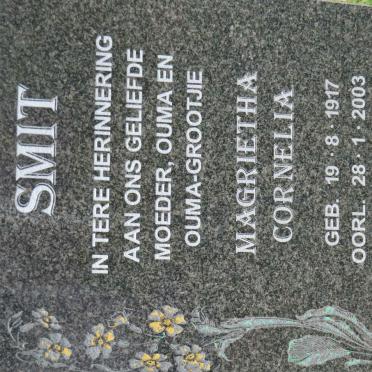 SMIT Magrietha Cornelia 1917-2003