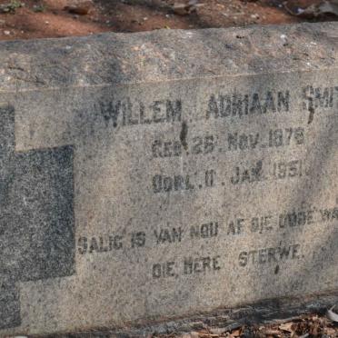 SMIT Willem Adriaan 1878-1951