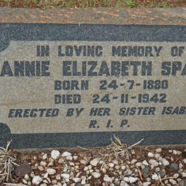 SPATH Annie Elizabeth 1880-1942