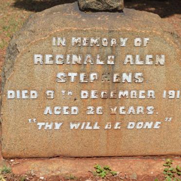 STEPHENS Reginald Alen -1915