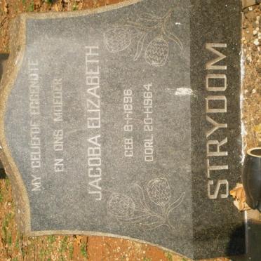 STRYDOM Jacoba Elizabeth 1896-1964