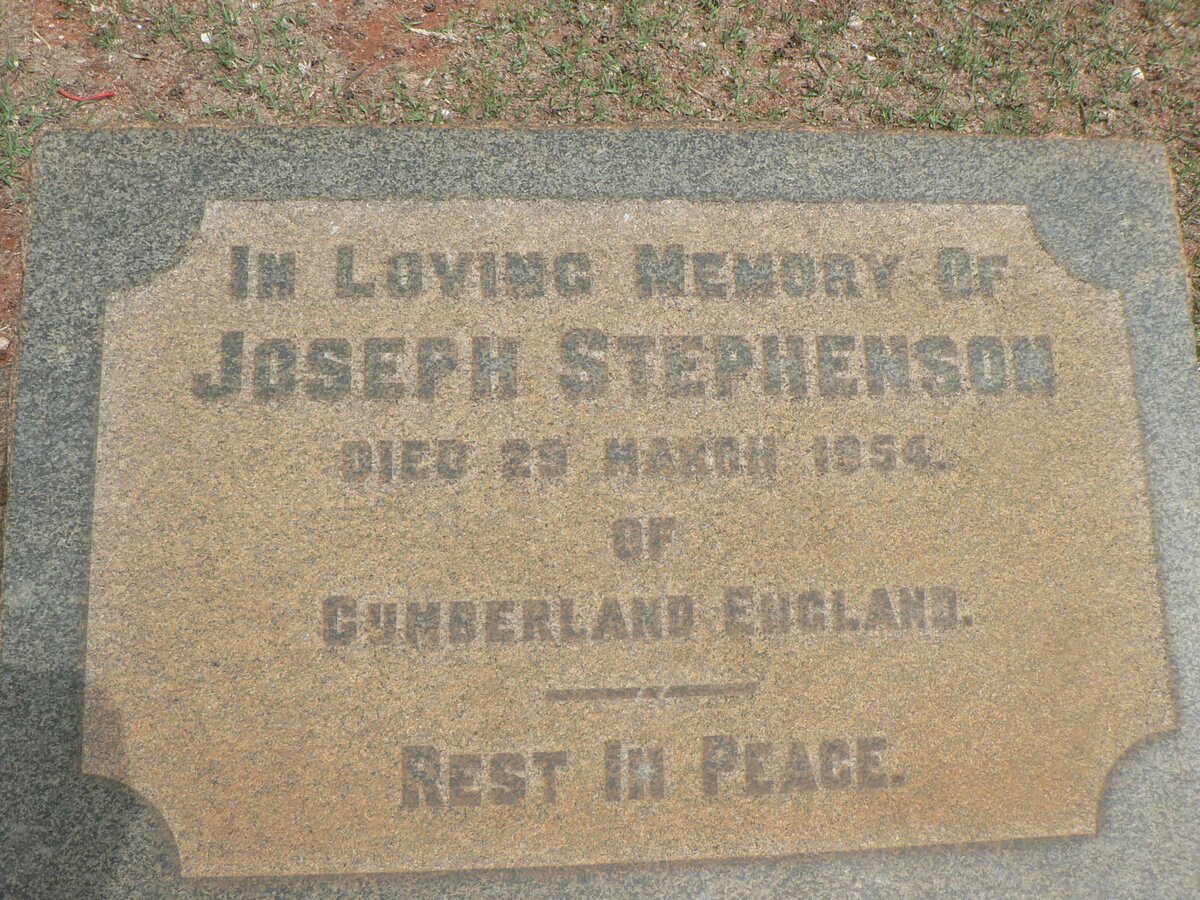 STEPHENSON Joseph -1954